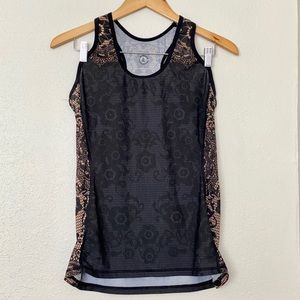 INKnBURN Black Lace Racerback Tank